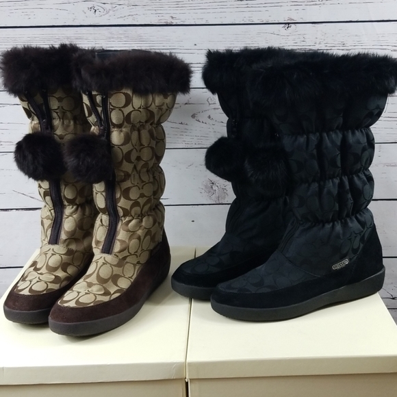 Coach Theona size 11 Black - Picture 4 of 8